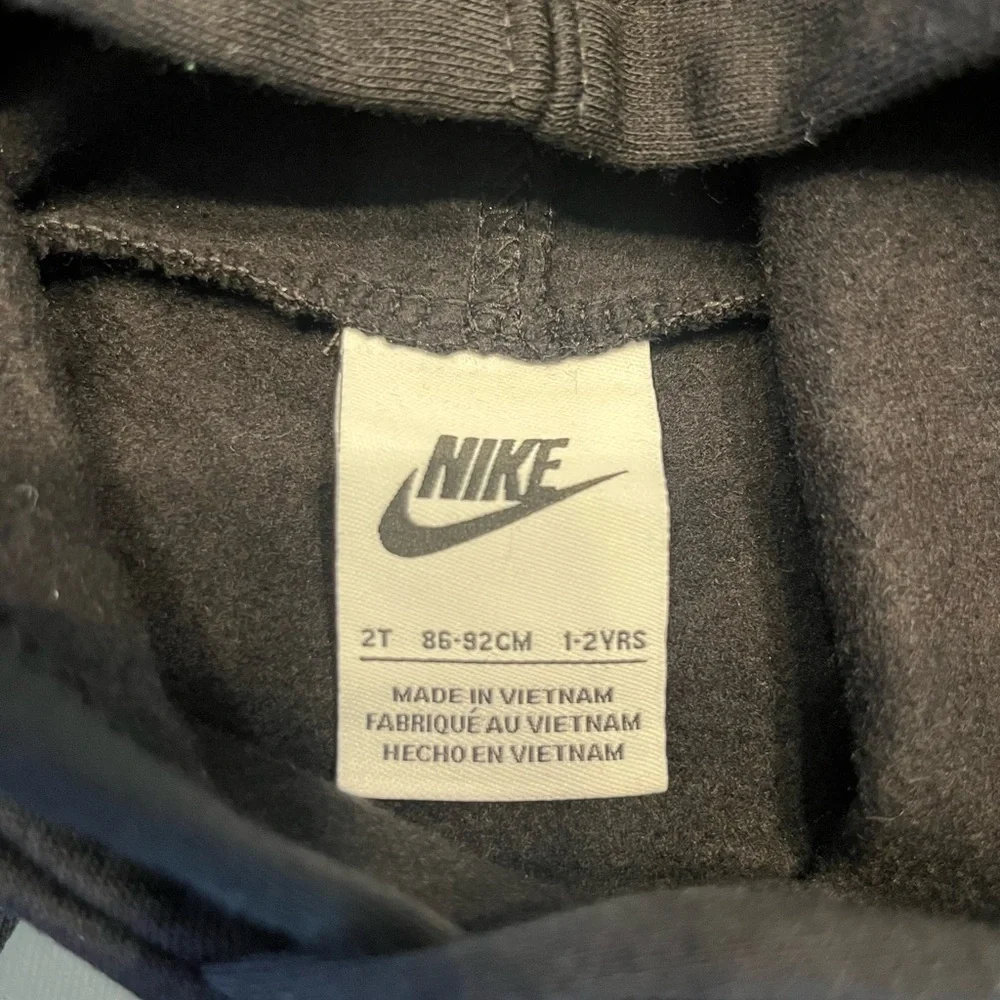 Nike black hooded
